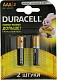 Элемент питания Duracell  MN2400-2 (LR03) Size"AAA" 1.5V щелочной (alkaline) уп.2 шт