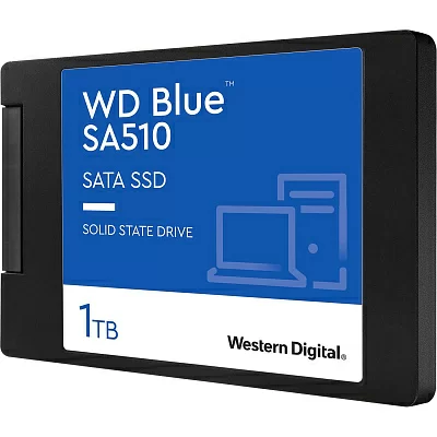 Накопитель SSD 1 Tb SATA 6Gb/s WD Blue SA510 <WDS100T3B0A> 2.5"  TLC