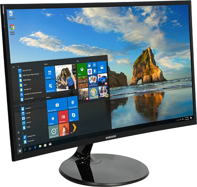 27"    ЖК монитор Samsung C27F390FHI (Curved  LCD  1920x1080 D-Sub  HDMI)