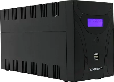 ИБП UPS 1200VA Ippon Smart Power Pro II  1200  LCD+ComPort+защита телефонной линии/RJ45+USB