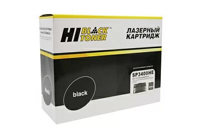 Тонер-картридж Hi-Black HB-SP3400HE Black для  Ricoh Aficio SP 3400N/3410DN/3400SF/3410SF