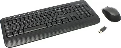 Комплект Microsoft Wireless Desktop 2000 USB (RTL) (Кл-ра Ergo М/Мед+Мышь 3кн  Roll) M7J-00012