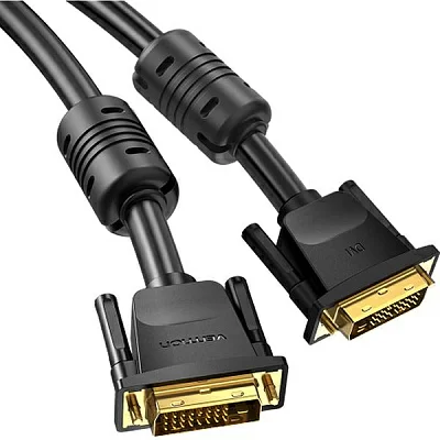 Vention <EAABH> Кабель DVI-D to DVI-D Dual Link (25M -25M) 2м  2фильтра