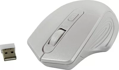 Манипулятор CANYON Wireless Mouse  CNE-CMSW15PW  (RTL) USB  4btn+Roll