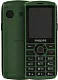 Телефон Philips Xenium E218 Green (DualBand 2.4" 320x240  GSM+BT  microSD 0.3Mpx 142г)