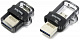 Накопитель SanDisk Ultra Dual Drive m3.0 <SDDD3-256G-G46> USB3.0/USB micro-B OTG  Flash  Drive 256Gb (RTL