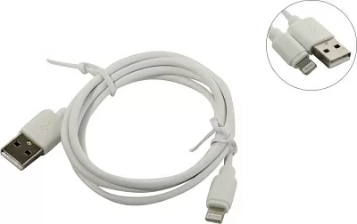 OLTO ACCZ-5015 White Кабель USB AM-->Lightning  1м