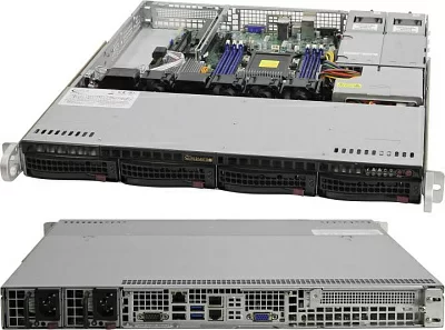 Сервер sS9500/pro1U (S932Z1Fi): Xeon Silver 4215R/ 48 Гб/  512 Гб NVMe SSD