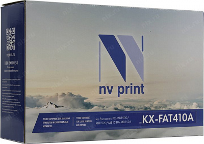 Картридж NV-Print аналог KX-FAT410A  для Panasonic  KX-MB1500/MB1520/MB1530/MB1536