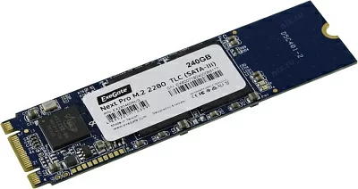 Накопитель SSD 480 Gb M.2 2280 B&M 6Gb/s Exegate Next Pro  EX280466RUS  3D TLC  (OEM)