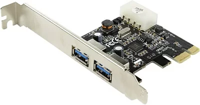 Контроллер Orient VL-3U2PE (OEM)  PCI-Ex1  USB3.0 2  port-ext