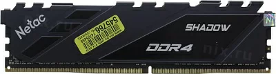 Модуль памяти Netac Shadow NTSDD4P26SP-16E DDR4  DIMM 16Gb PC4-21300 CL19