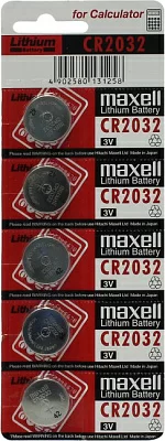 Элемент питания Maxell CR2032-5 (Li  3V)  уп.5 шт