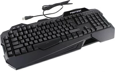 Клавиатура JETACCESS игровая Panteon M250 USB 104КЛ+8игр.КЛ подсветка клавиш