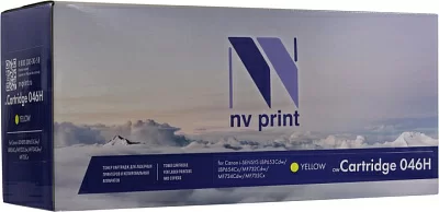 Картридж NV-Print Cartridge 046H Yellow для Canon LBP 653/654  MF732/734/735