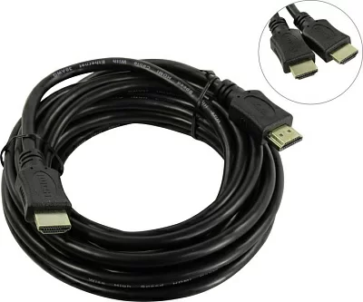 Wize C-HM-HM-5M Кабель HDMI to HDMI  (19M  -19M) 5м ver2.0