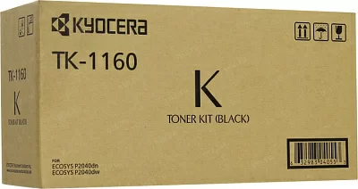 Тонер-картридж Kyocera TK-1160  для Ecosys  P2040dn/2040dw