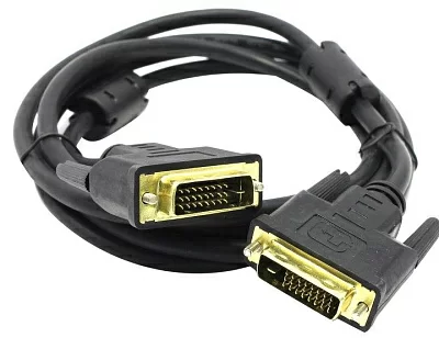 Кабель монитор - SVGA card DVI-D  (25M -25M)  1.8/2м 2  фильтра