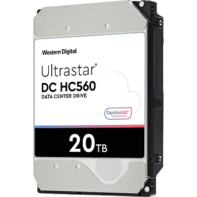 Жёсткий диск HDD 20 Tb SATA 6Gb/s Western Digital  Ultrastar  DC HC560 <WUH722020BLE6L4>