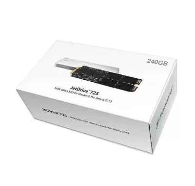 TS240GJDM725 Набор для апгрейда Transcend JetDrive 725 с SSD накопителем для компьютеров Apple 25" SATA III 240  Гб