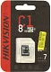 Карта памяти HIKVISION HS-TF-C1-8G microSDHC Memory Card 8Gb Class10