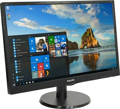 23.6" ЖК монитор PHILIPS 243V5QHABA/00/01 (LCD 1920x1080  D-Sub DVI  HDMI)