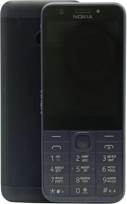 Смартфон NOKIA 230 DS 16PCML01A02 RM-1172 Blue (DualBand 2.8" 320x240 GPRS+BT microSD 2Mpx S30+)