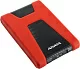 Накопитель ADATA AHD650-2TU31-CRD HD650 Red USB3.1 Portable 2.5" HDD 2Tb EXT  (RTL)