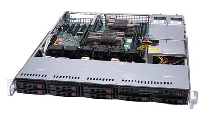 Платформа SuperMicro 1U 1029P-MTR (LGA3647 C621 PCI-E SVGA SATA RAID8xHS SATA  2xGbLAN 8DDR4 800W HS)