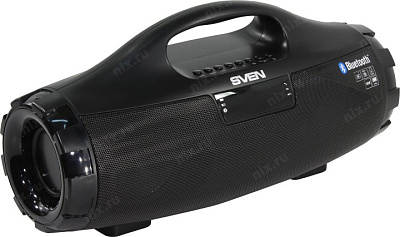 Акустическая система Колонка SVEN PS-460 Black (2x9W Bluetooth USB microSD  FM Li-Ion)