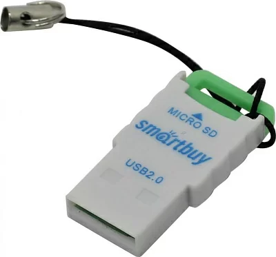 Картридер Smartbuy SBR-707-G USB2.0 microSDXC  Card Reader/Writer