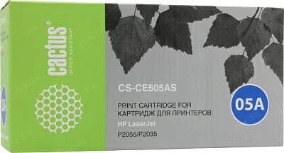 Картридж Cactus CS-CE505A(S) для  HP LJ  P2035/2055