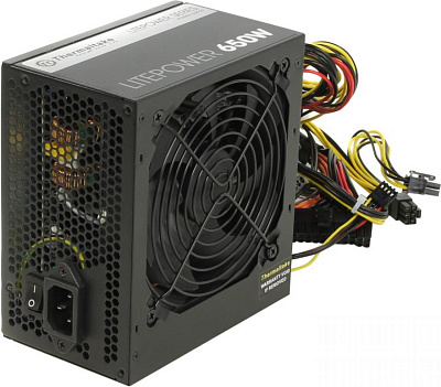 Блок питания Thermaltake  LTP-0650P-2 Litepower 650W (24+2x4+2х6/8пин)