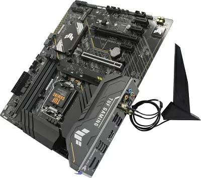 Мат. плата ASUS TUF GAMING B560-PLUS WIFI (RTL) LGA1200 B560 2xPCI-E+HDMI+DP 2.5GbLAN+WiFi+BT SATA ATX 4DDR4