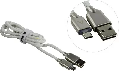 ACD ACD-U926-M1W  Кабель  USB AM-->micro-B  1м