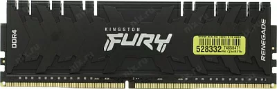 Модуль памяти Kingston Fury Renegade KF436C18RBK2/64 DDR4 DIMM 64Gb KIT  2*32Gb PC4-28800 CL18