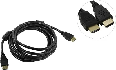 5bites APC-200-030F Кабель HDMI to HDMI (19M -19M) 3м 2  фильтра ver2.0