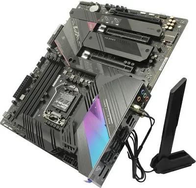 Мат. плата ASUS ROG STRIX Z590-E GAMING WIFI (RTL) LGA1200 Z590 3xPCI-E+HDMI+DP  2x2.5GbLAN+WiFi  SATA ATX 4DDR4