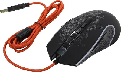 Манипулятор Defender Gaming Mouse Venom GM-640L (RTL)  USB 7btn+Roll 52640