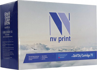 Картридж NV-Print Q6473A/Cartridge 711 Magenta для HP COLOR LJ 3505/3600/3800 Canon  LBP-5300/5360/8450/9130/9170