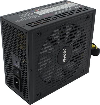 Блок питания HIPER HPB-550RGB 550W ATX Black (24+2x4+6/8пин)