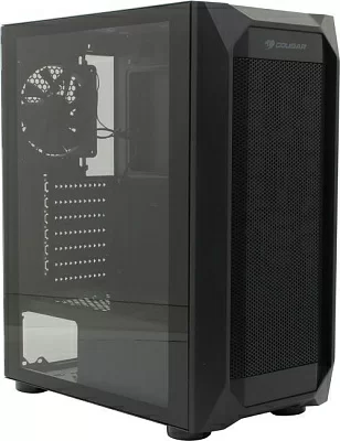 Корпус Miditower Cougar MX410 Mesh-G Black ATX с окном