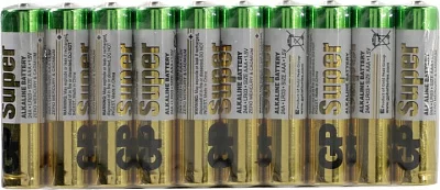 Элемент питания GP Super 24A-2CRVS60 (LR03) Size AAA 1.5V щелочной  (alkaline)  уп.60  шт