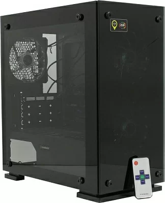 Корпус Minitower GameMax H605-TA RC MicroATX  без БП с окном