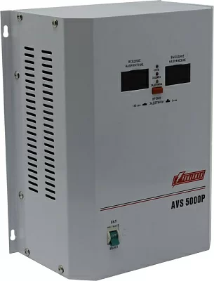 Стабилизатор Powerman AVS 5000 P (вх.110-260V вых.220V ± 8%  3000VA  клеммы для подключения)