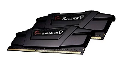 Модуль памяти G.Skill RipjawsV F4-3200C16D-64GVK DDR4 DIMM 64Gb KIT  2*32Gb PC4-25600 CL16