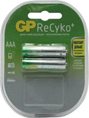 Аккумулятор GP 85AAAHCB-2 (1.2V820mAh) NiMh Size "AAA" уп.2шт