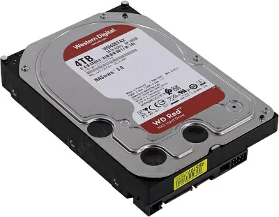 Жёсткий диск HDD 4 Tb SATA 6Gb/s Western Digital Red <WD40EFAX> 3.5" 5400rpm  256Mb