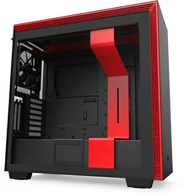 Корпус Miditower NZXT H710i CA-H710I-BR Black/Red ATX без БП