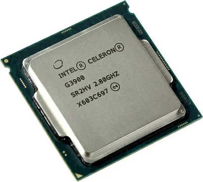 Процессор CPU Intel Celeron G3900        2.8 GHz/2core/SVGA  HD  Graphics 510/0.5+2Mb/51W/8GT/s  LGA1151